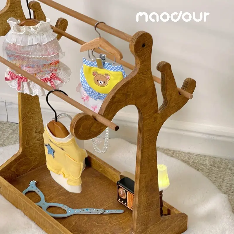 pet accessory wall rack - Portable Danish Pet Clothes Rack